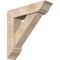 Ekena Millwork Traditional Traditional Smooth Bracket w/ Offset Brace, Douglas Fir, 7 1/2"W x 30"D x 30"H BKT0806X30X30TRA01SDF - alternate 1